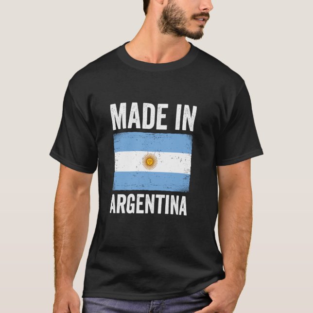Tillverkad i Argentina T Shirt (Framsida)