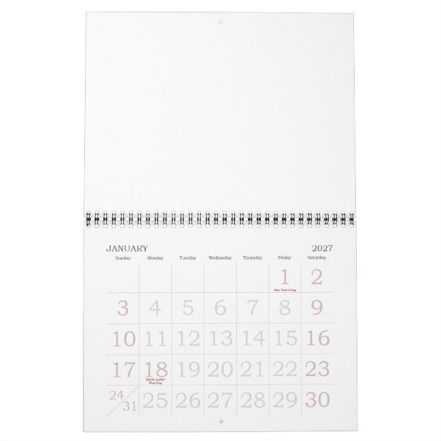 Tillverkad i Australien Kalender (Jan 2027)