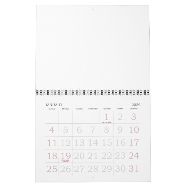 Tillverkad i Australien Kalender (Jan 2026)