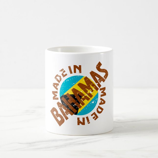 Tillverkad i Bahamas Kaffemugg (Skapare uppladdad)