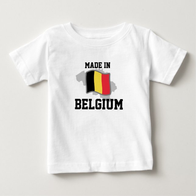 Tillverkad i Belgien Tee Shirt (Framsida)