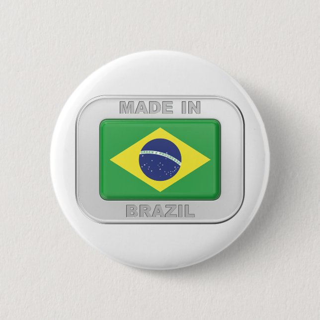 Tillverkad i Brasilien Knapp (Framsida)