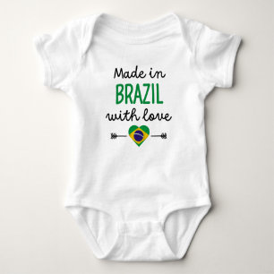 Tillverkad i Brasilien med Kärlek Cute T Shirt