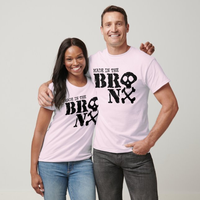 Tillverkad i bronx tee shirt (Unisex)