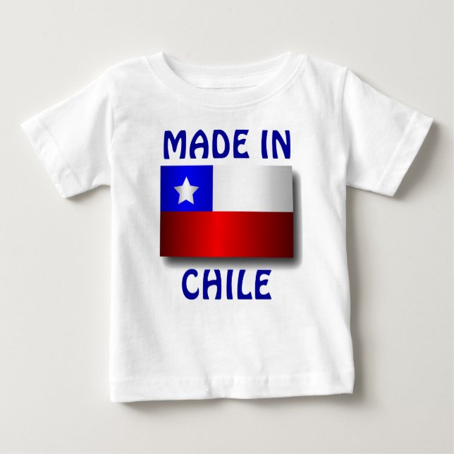 Tillverkad i Chile T-shirt (Framsida)