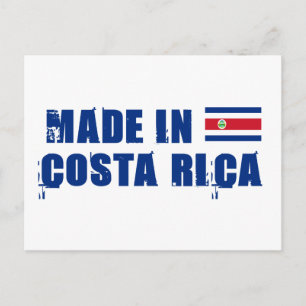 Tillverkad i Costa Rica Vykort