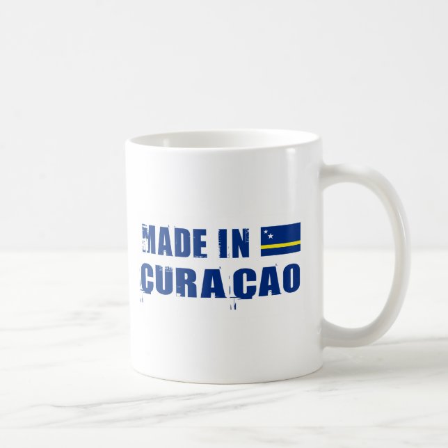 Tillverkad i Curacao Kaffemugg (Höger)