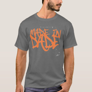 Tillverkad I Dade County 305 På Baksidan T-shirts 