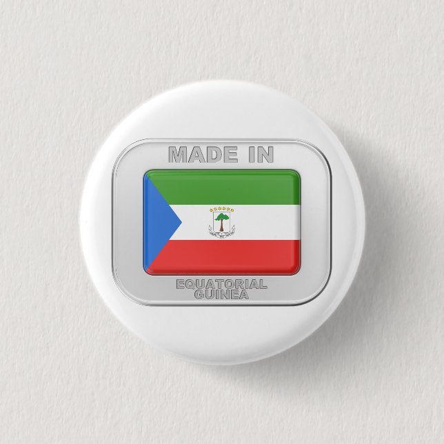 Tillverkad i Ekvatorialguinea Knapp (Framsida)
