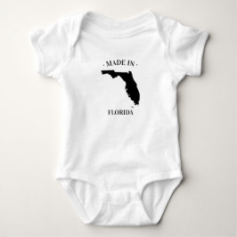 Tillverkad i Florida FL Baby Bodykostym T Shirt