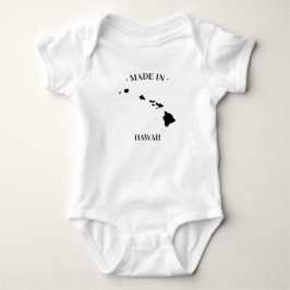 Tillverkad i Hawaii HI Baby Bodykostym T Shirt