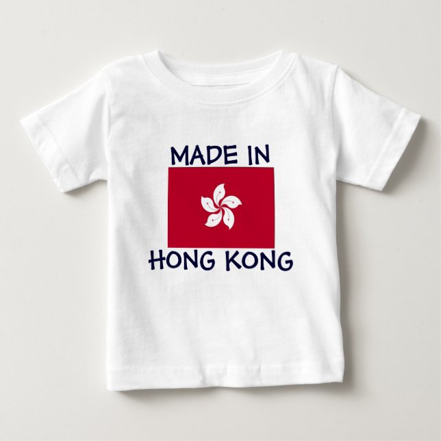 Tillverkad i Hongkong T-shirt (Framsida)