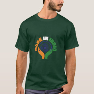 tillverkad i india t-skjorta t shirt