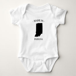 Tillverkad i Indiana IN Baby Bodykostym T Shirt