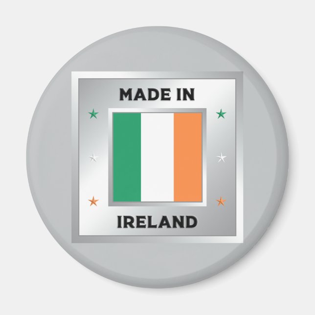 Tillverkad i Irland Magnet (Framsidan)