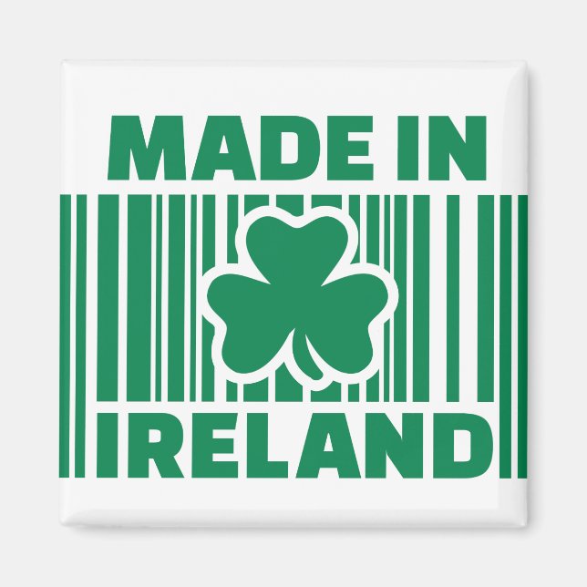 Tillverkad i Irland Magnet (Framsidan)