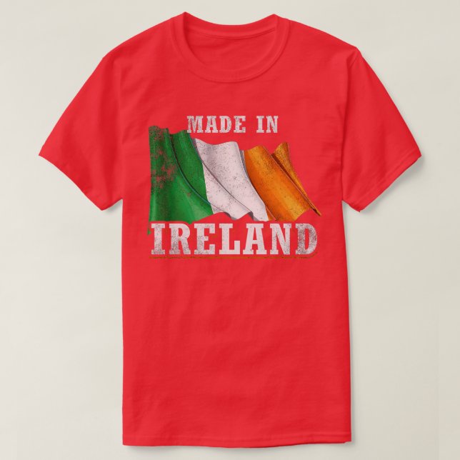 Tillverkad i Irland T Shirt (Design framsida)