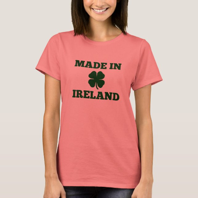 Tillverkad i Irland T-shirt (Framsida)