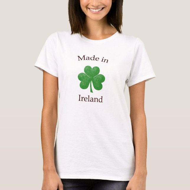 Tillverkad i Irland T-Shirt (Framsida)