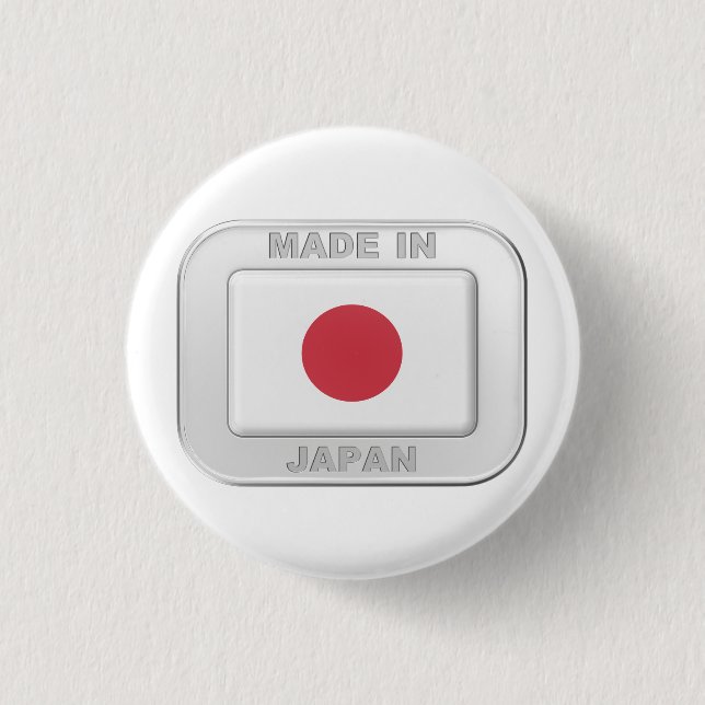 Tillverkad i Japan Knapp (Framsida)