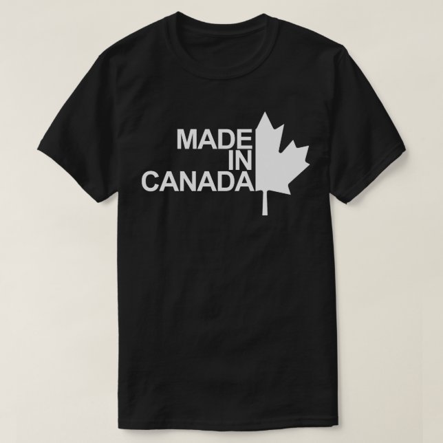 Tillverkad i Kanada 2 T Shirt (Design framsida)