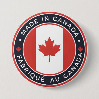 Tillverkad i Kanada Knapp
