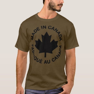 Tillverkad i Kanada Maple Löv Premium T Shirt