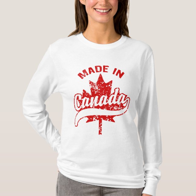 Tillverkad i Kanada Tee Shirt (Framsida)