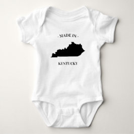 Tillverkad i Kentucky KY Baby Bodykostym T Shirt