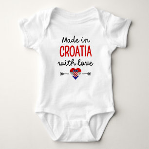 Tillverkad i Kroatien med Kärlek Cute T Shirt