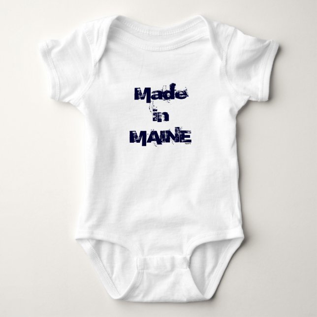 Tillverkad i Maine (flottan) T-shirt (Framsida)