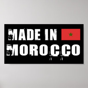Tillverkad i Marocko Poster