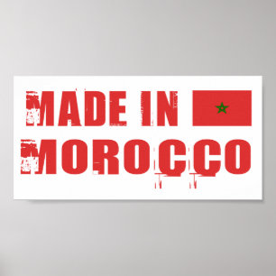 Tillverkad i Marocko Poster