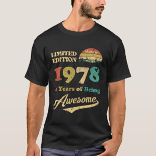 Tillverkad i mars 1978 i 45 år av Fantastisk T Shirt