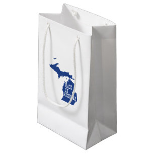Tillverkad i Michigan Silhouette Gift Bag