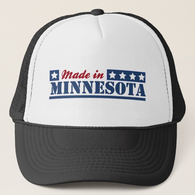 Tillverkad i Minnesota Keps (Framsida)