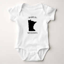 Tillverkad i Minnesota MN Baby Bodykostym T Shirt