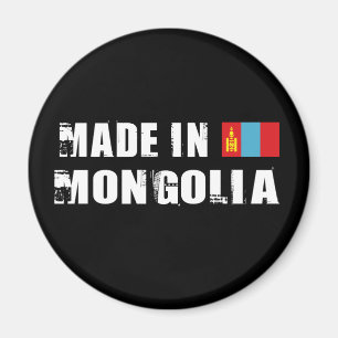 Tillverkad i Mongoliet Magnet