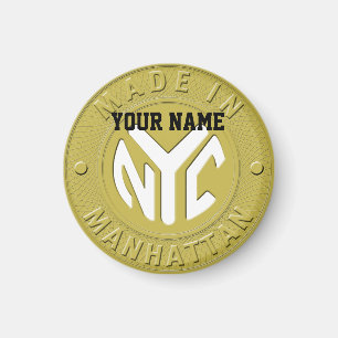 Tillverkad i New York Manhattan Magnet