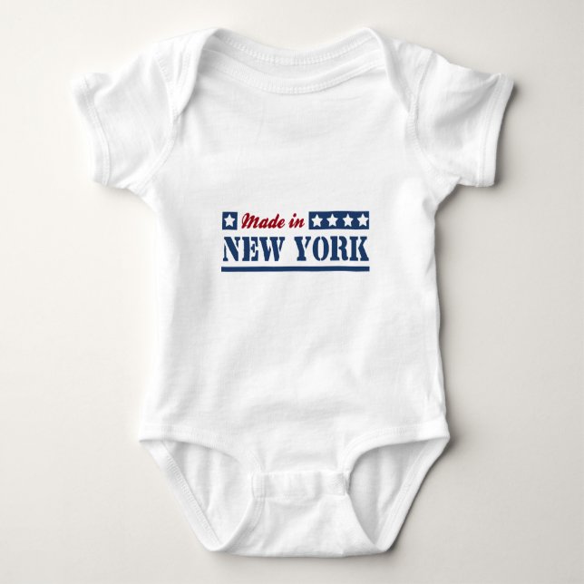 Tillverkad i New York Tee Shirt (Framsida)