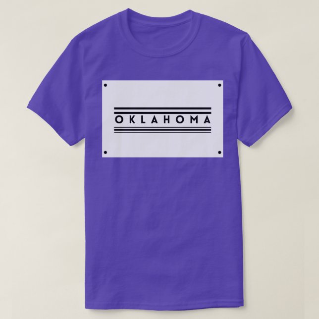 Tillverkad i Oklahoma 2 T Shirt (Design framsida)