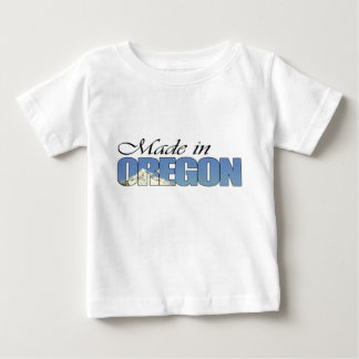 Tillverkad i Oregon ... Unika gåvor för babyskor Tee Shirt