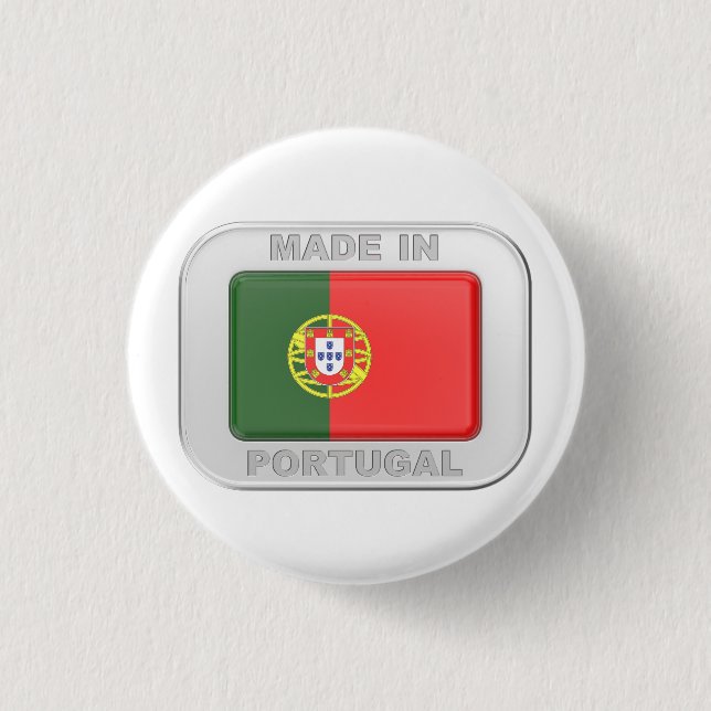 Tillverkad i Portugal Knapp (Framsida)