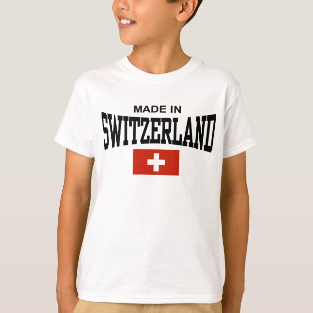 Tillverkad i Schweiz Tee (Framsida)