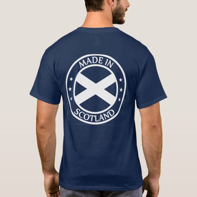 Tillverkad i Skottland T Shirt (Baksida)