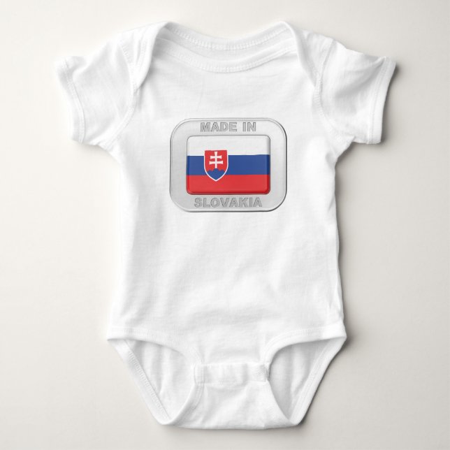 Tillverkad i Slovakien T Shirt (Framsida)