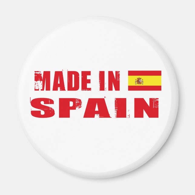 Tillverkad i Spanien Magnet (Framsidan)