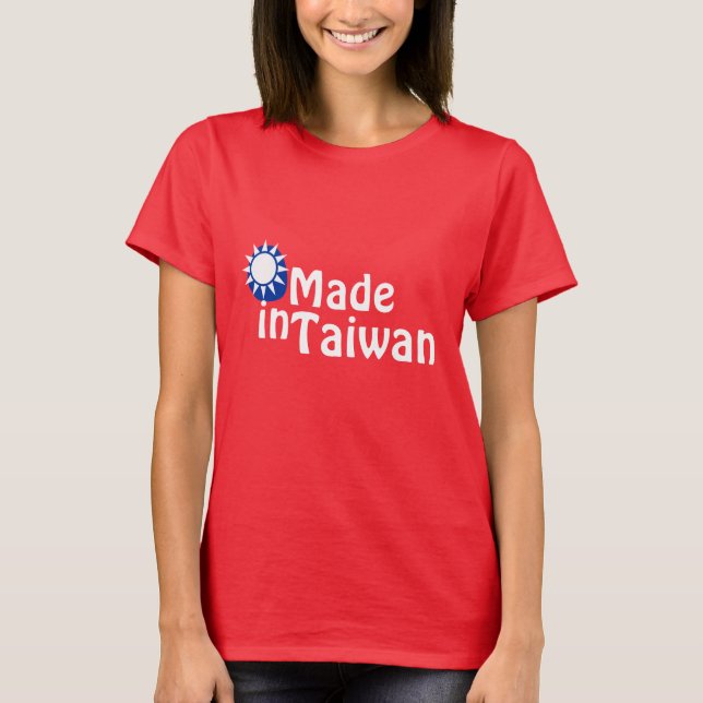 Tillverkad i Taiwan Tee (Framsida)