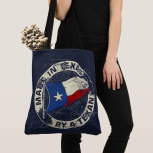 Tillverkad i Texas av en texan Tygkasse