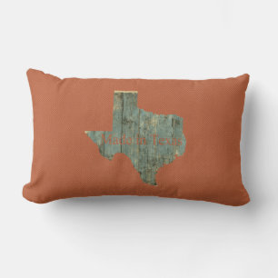 Tillverkad i Texas Rusty Red Lumbar Dekorativ kudd Lumbarkudde